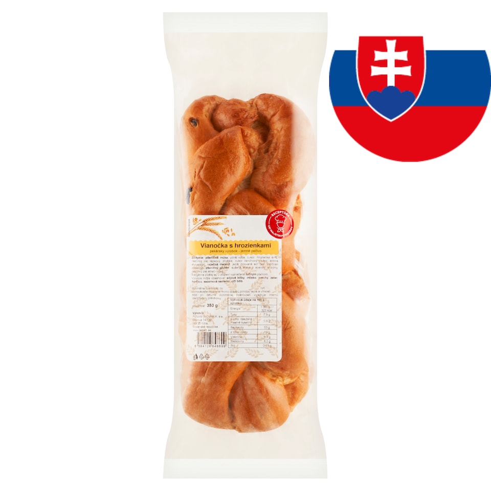 obrázok 1 z Penam Vianočka s hrozienkami 350 g