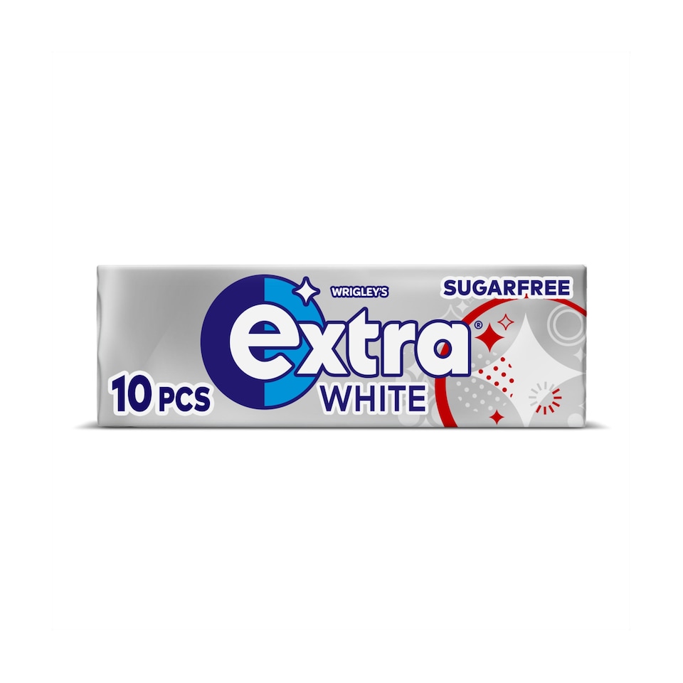 Extra White Sugarfree Chewing Gum 10 Pieces