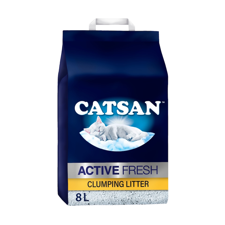 image 1 of CATSAN Active Fresh Cat Litter 8L