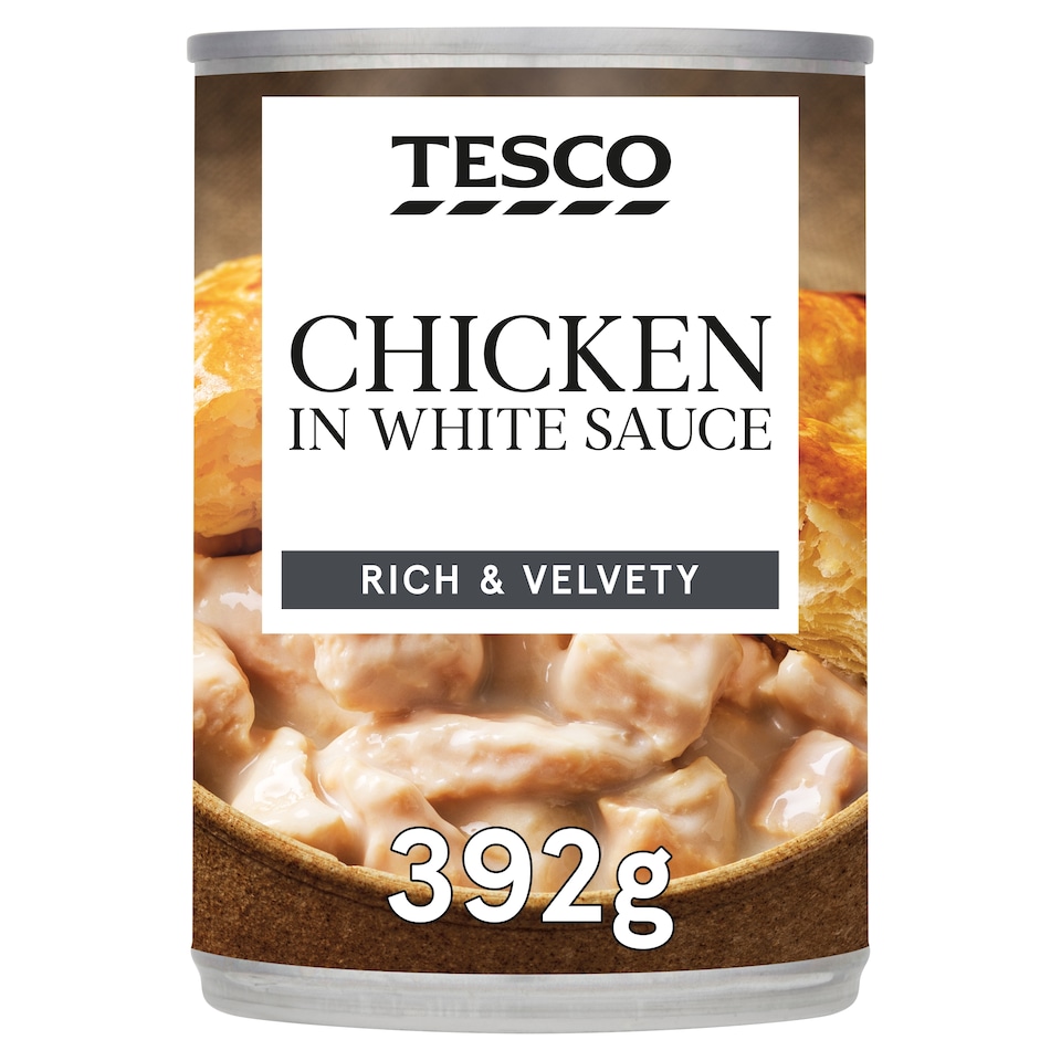 Tesco Chicken In White Sauce 392G