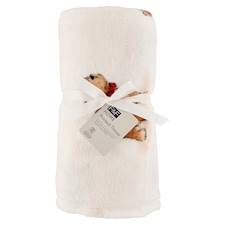 F&F Home Curtis Printed Throw 120 x 150 cm