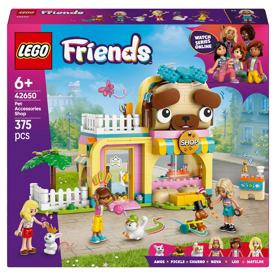 image 1 of LEGO Friends 42650 Pet Accessories Shop