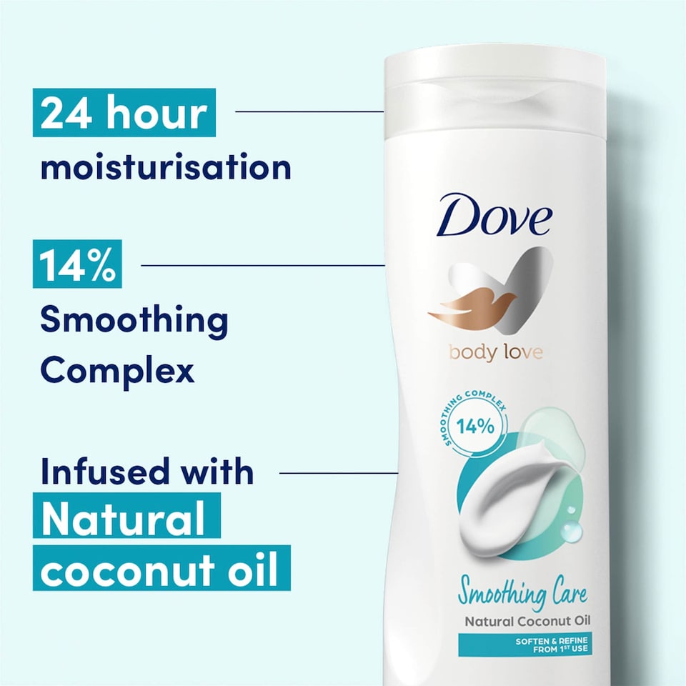 image 1 of Dove Nourishing Coconut Oil Rstrng Body Lotion 400Ml