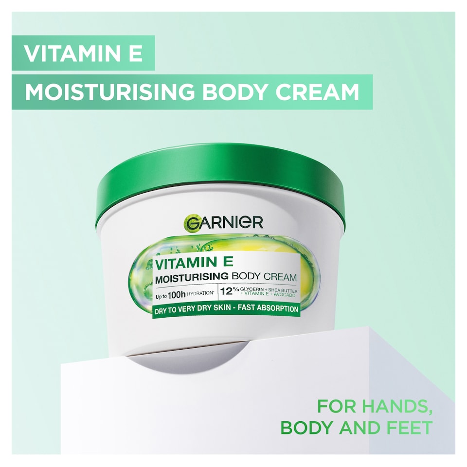 image 1 of Garnier Nourishing Body Superfood Avocado Body Cream 380Ml