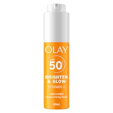 Olay Vitamin C Brighten & Glow 3in1 Moisturising Fluid SPF50 50ml