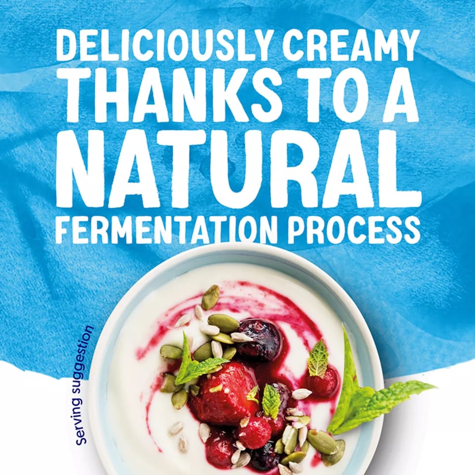 image 1 of Alpro Plain Natural Dairy Free Soya Yoghurt Alternative 500g
