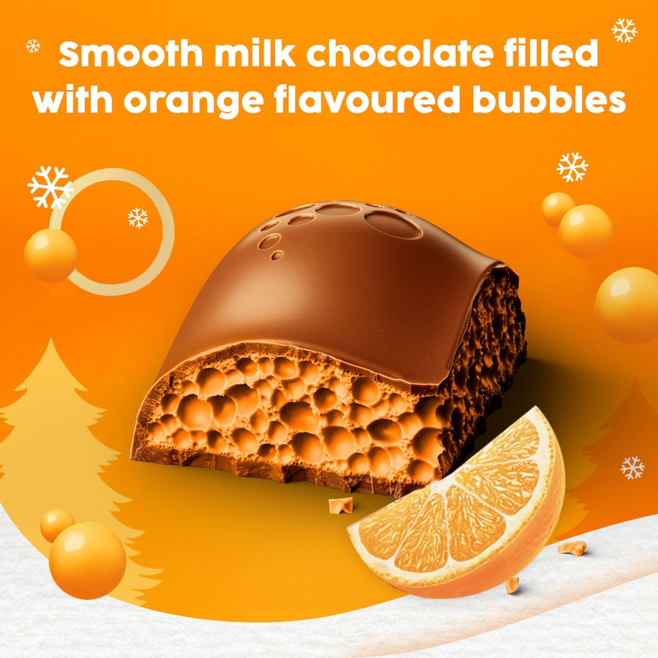 image 1 of Aero Festive Orange Chocolate Sharing Bar 90G