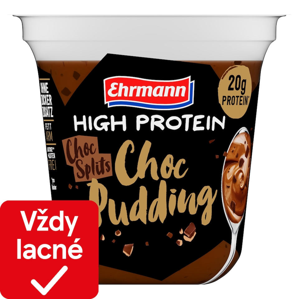 obrázok 1 z Ehrmann High Protein Pudding Choc Chocsplits 230 g