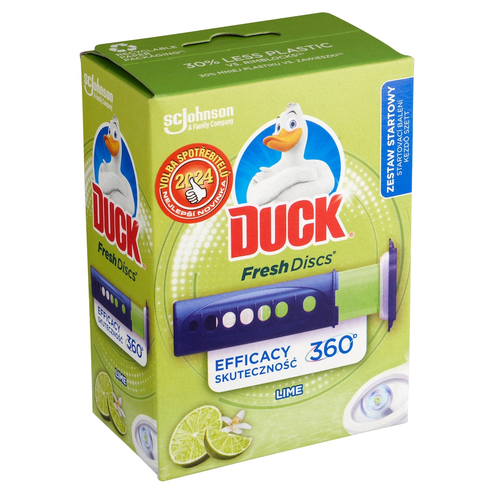 image 1 of Duck Fresh Discs Čistič WC limetka 36ml