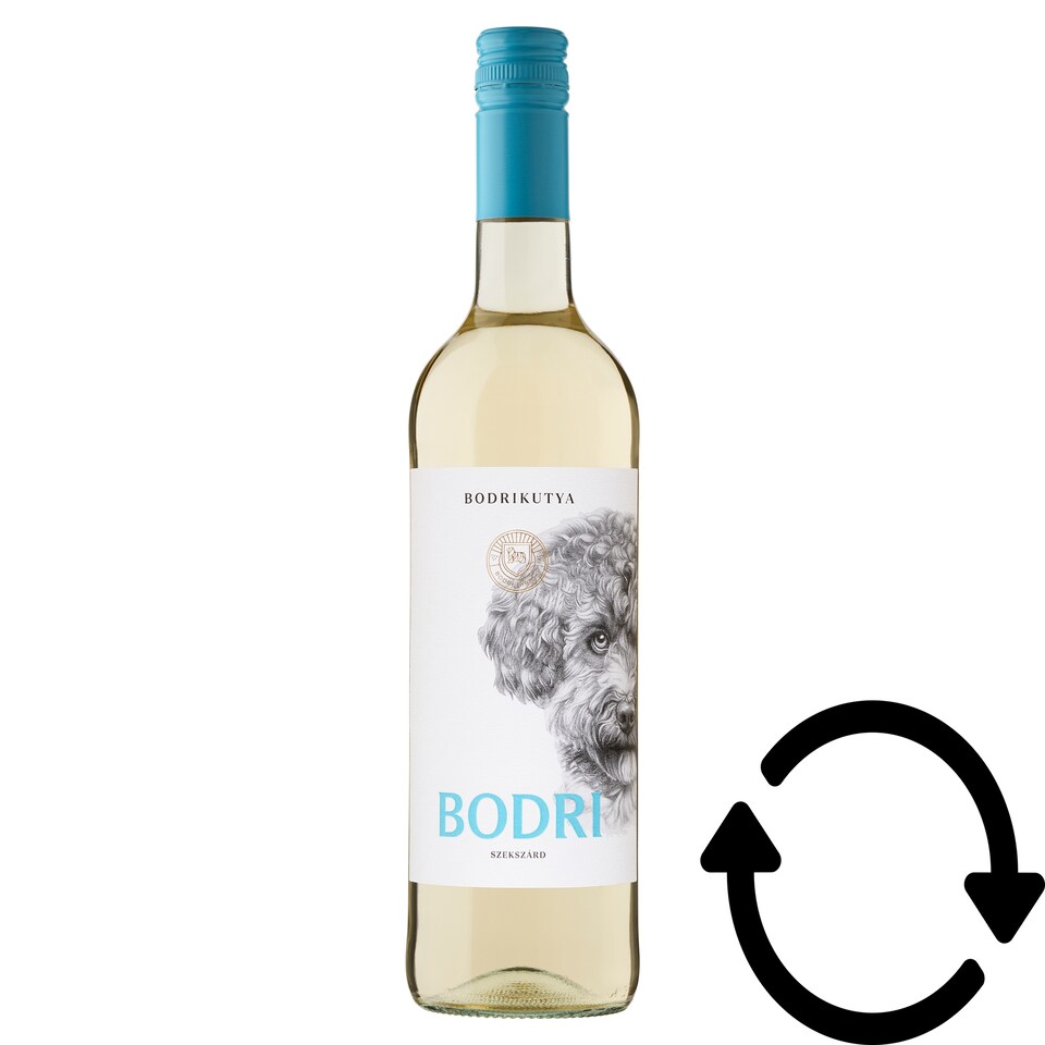 Bodri Bodrikutya Szekszárd Pannon Cuvée száraz fehérbor 12% 750 ml