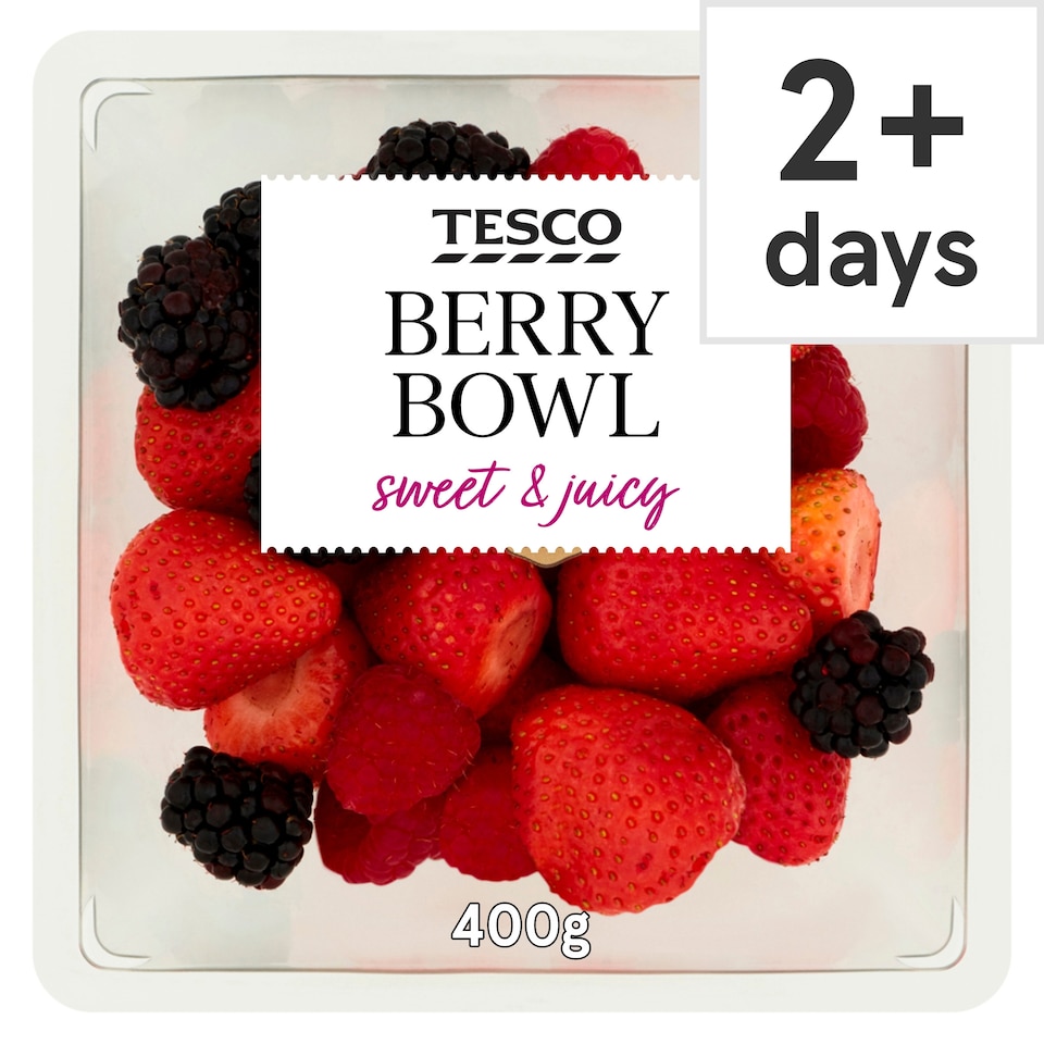 image 1 of Tesco Berry Bowl With Super Sweet Berries 400G