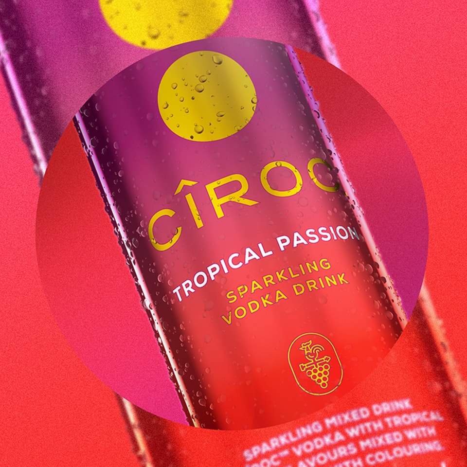 image 1 of Ciroc Tropical Passion and Lemonade 250ml