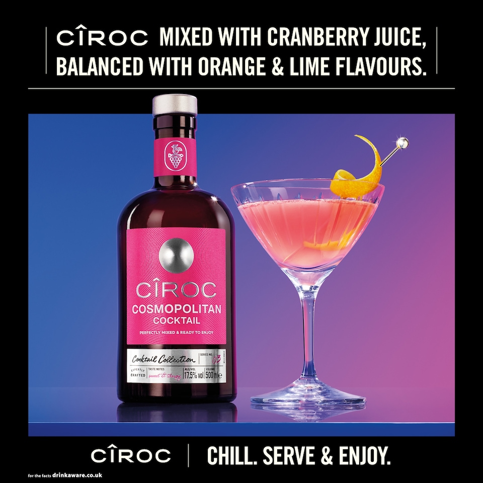 image 1 of Ciroc Cosmopolitan 500ml