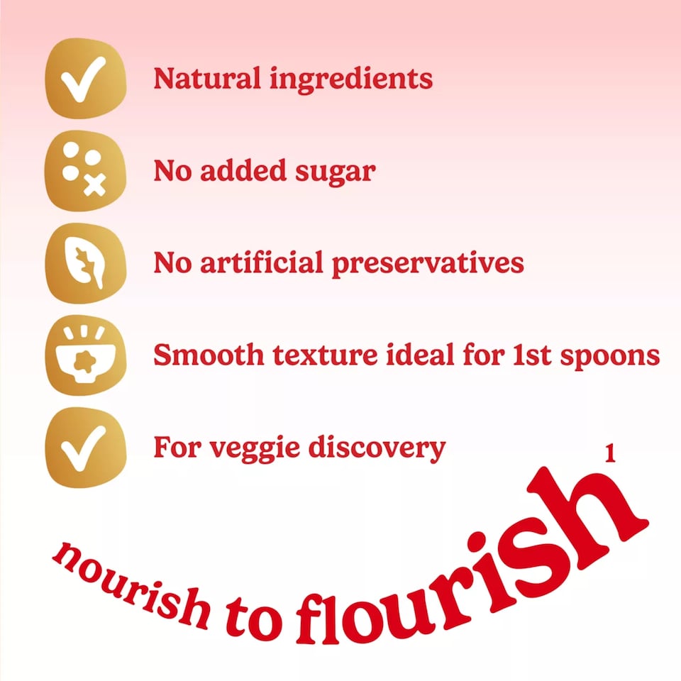 image 1 of Cow & Gate Cauliflower Baby Food Snack Jar 6+ Months 125g