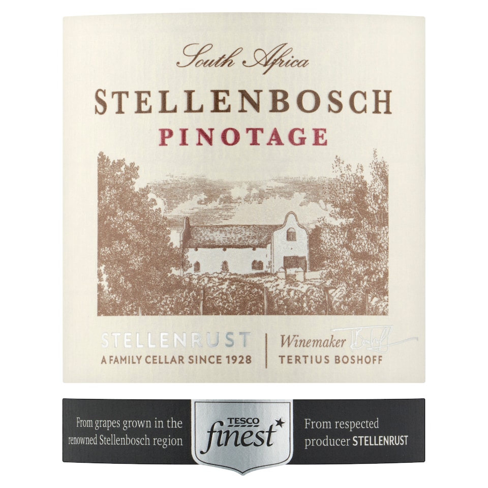 image 1 of Tesco Finest South African Pinotage 75Cl