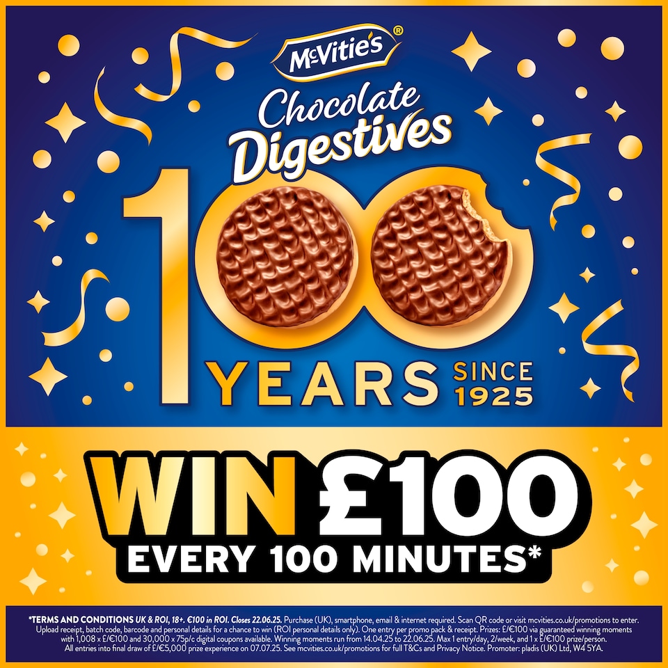 image 1 of McVitie's Digestives Milk Chocolate Mini Biscuits Snack Multipack 5x19g