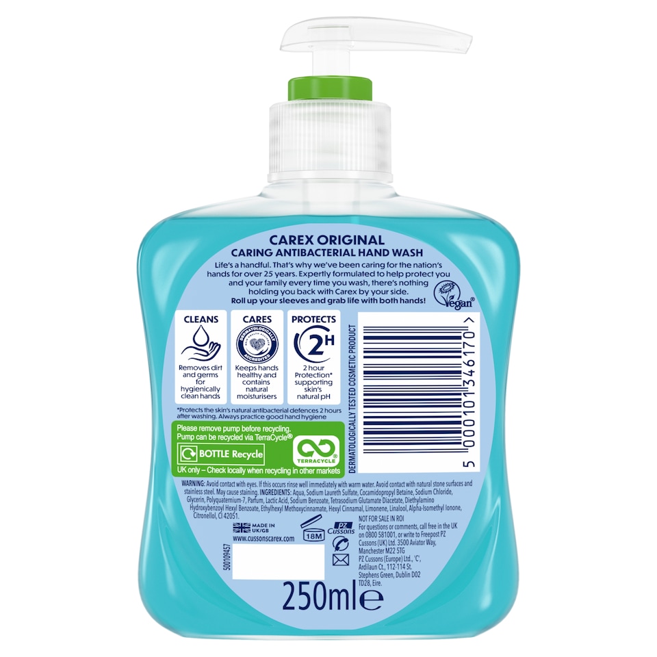 image 1 of Carex Handwash Original 250Ml