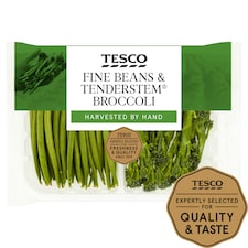 Tesco Fine Beans & Tenderstem Broccoli 210G