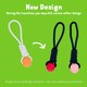 image 3 of Good Boy Wagtastic Fetch Ball on Rope Dog Toy