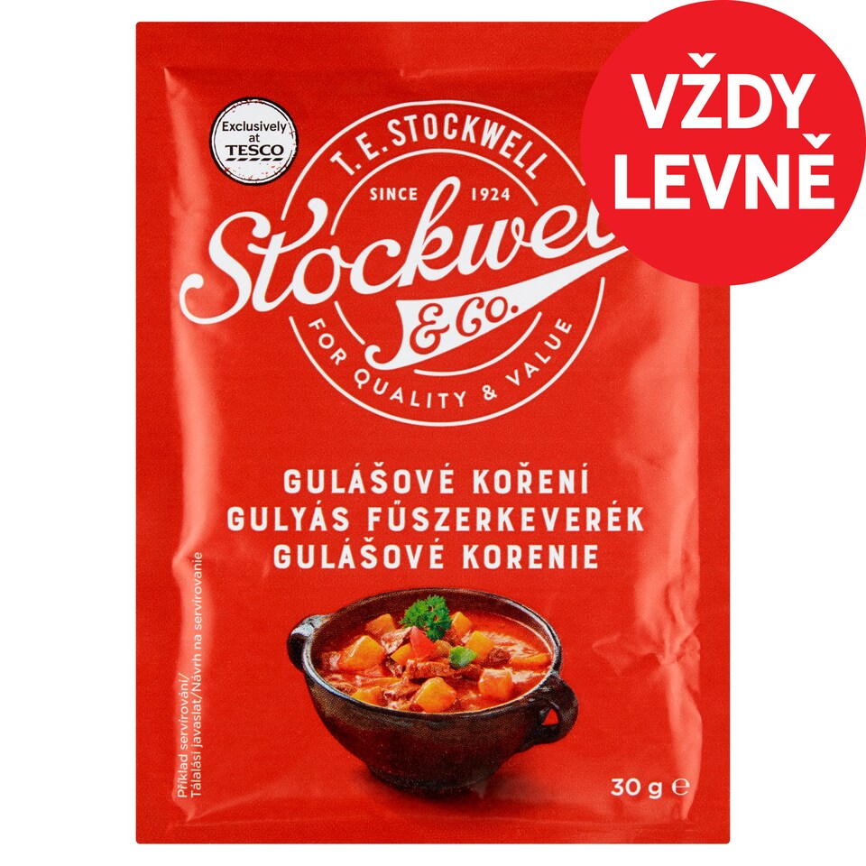 Stockwell & Co. Goulash Spice 30g