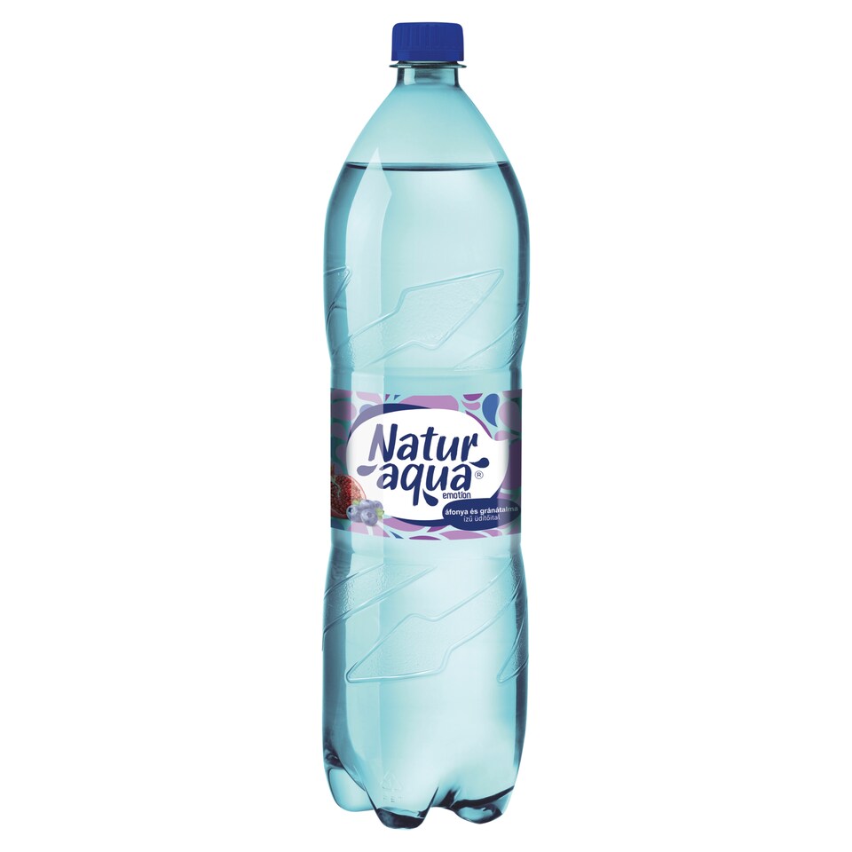 NaturAqua Emotion Blueberry and Pomegranate Flavoured Carbonated Soft Drink 1,5 l
