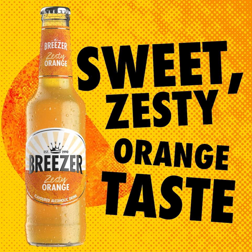 image 1 of Breezer Zesty Orange 275ml