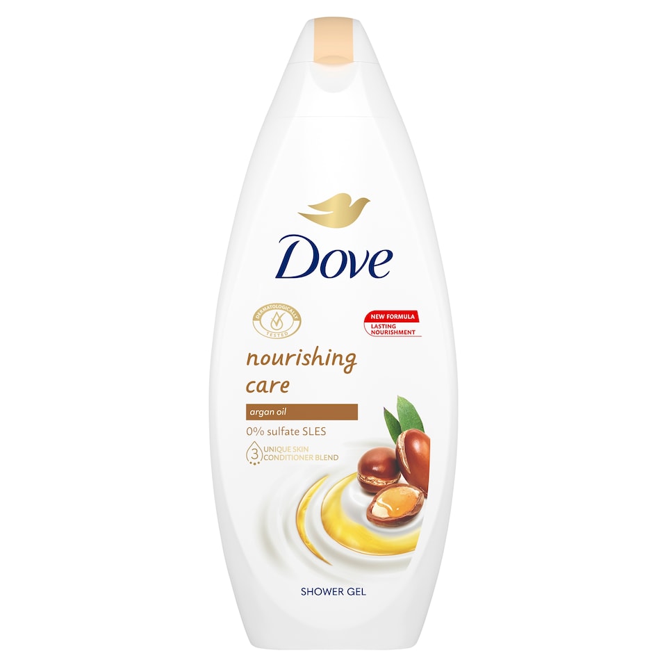 Dove Nourishing Care krémtusfürdő 250 ml