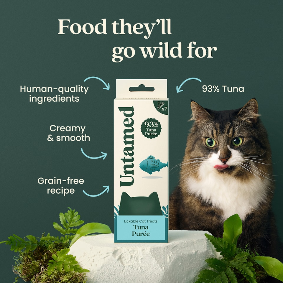 image 1 of Untamed Tuna Puree 7 Sachets 105G