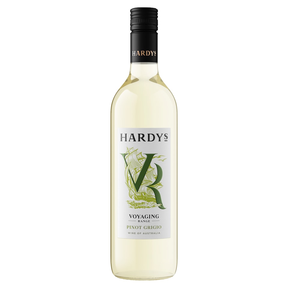 image 1 of Hardys VR Pinot Grigio White Wine 75cl