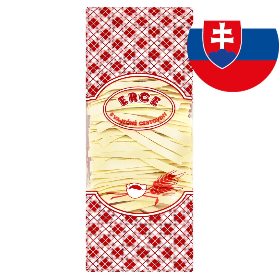 Erce Široké rezance 8 vaječné cestoviny 250 g