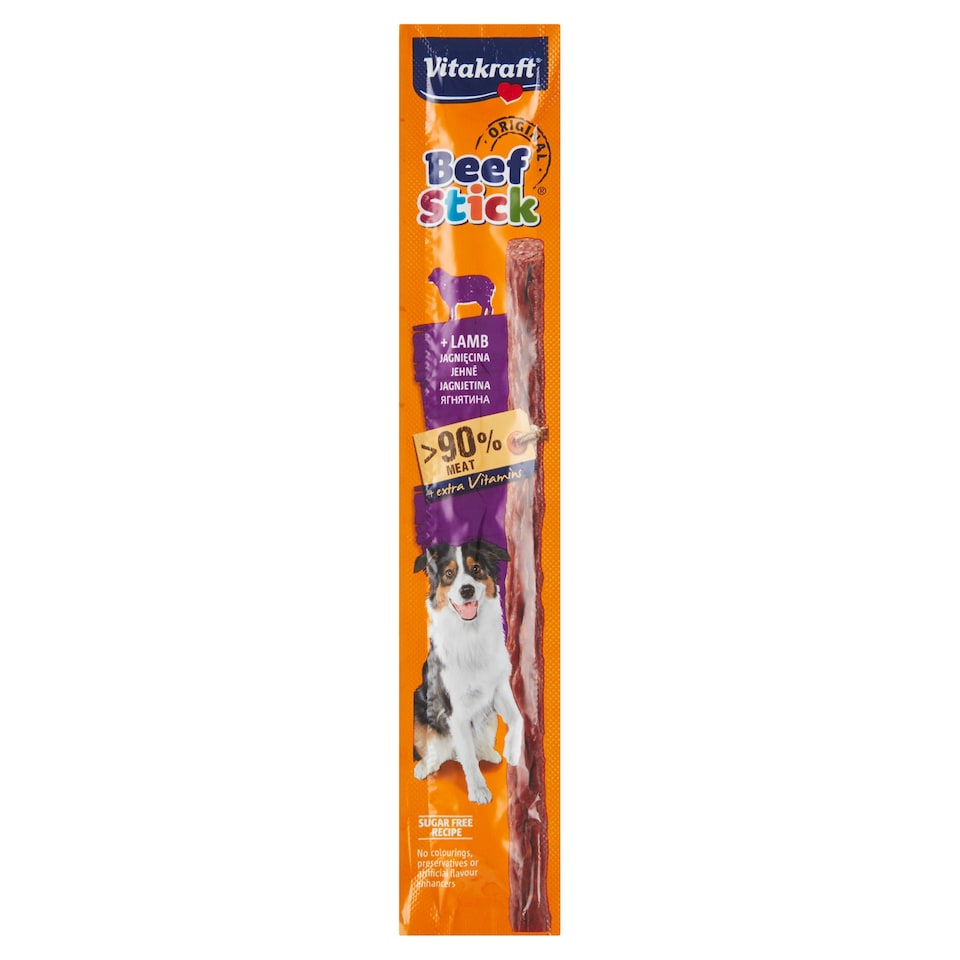 image 1 of Vitakraft Beef Stick + Lamb 12g