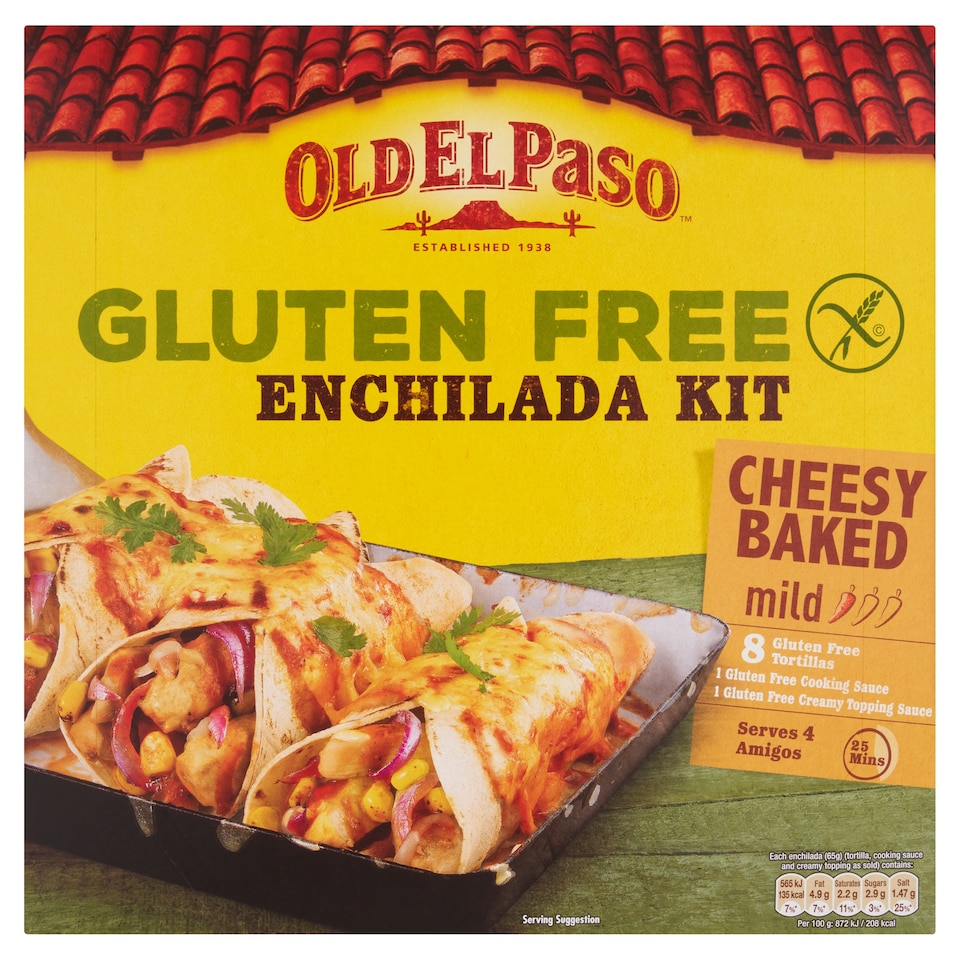 Old El Paso Gluten Free 518G Enchilada Kit