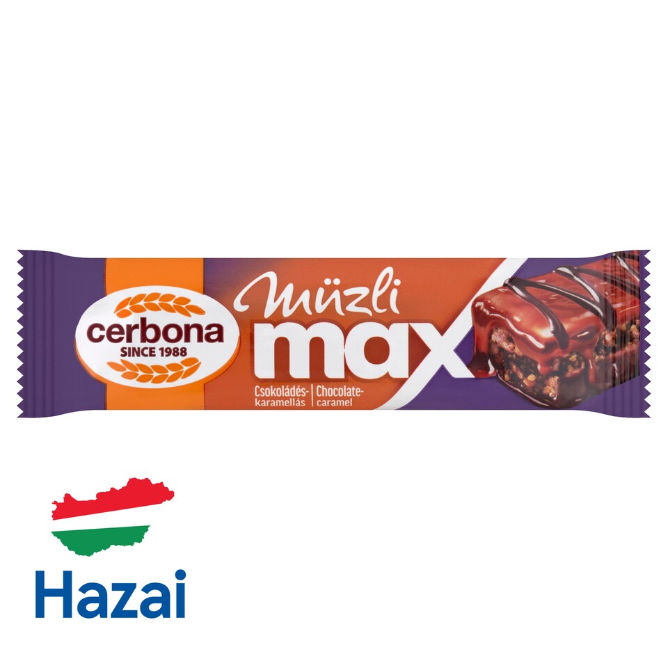 image 1 of Cerbona Müzli Max Chocolate-Caramel Muesli Bar 30 g