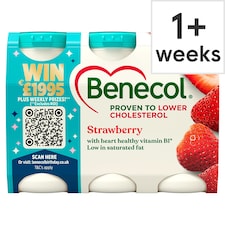 Benecol Yogurt Drink - Strawberry 6x67.5g