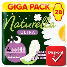 Naturella Ultra Night size 4 Pads With Wings 28