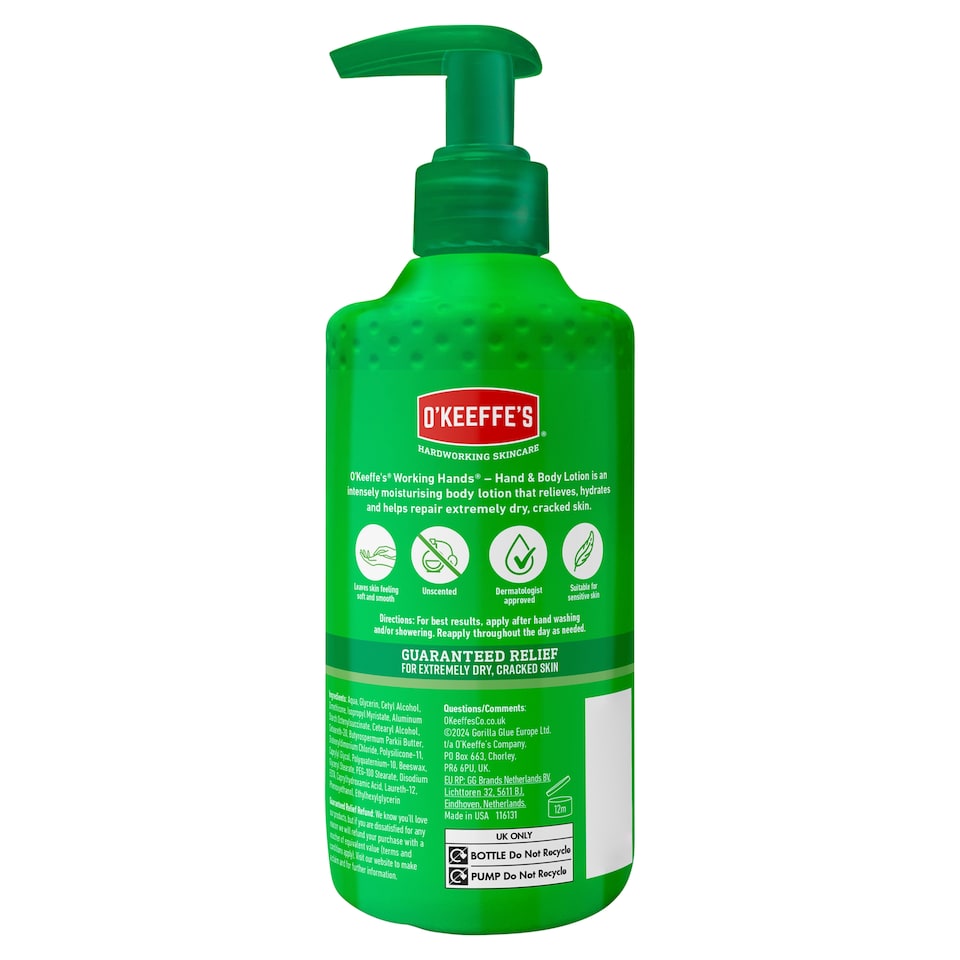 image 1 of O'Keeffe's Working Hands Hand and Body Lotion 315ml