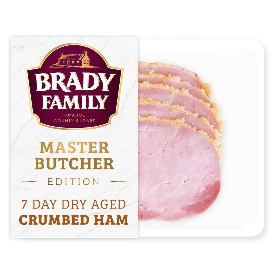 Brady Family Master Btcher Dry Aged Crumbed Ham 120G