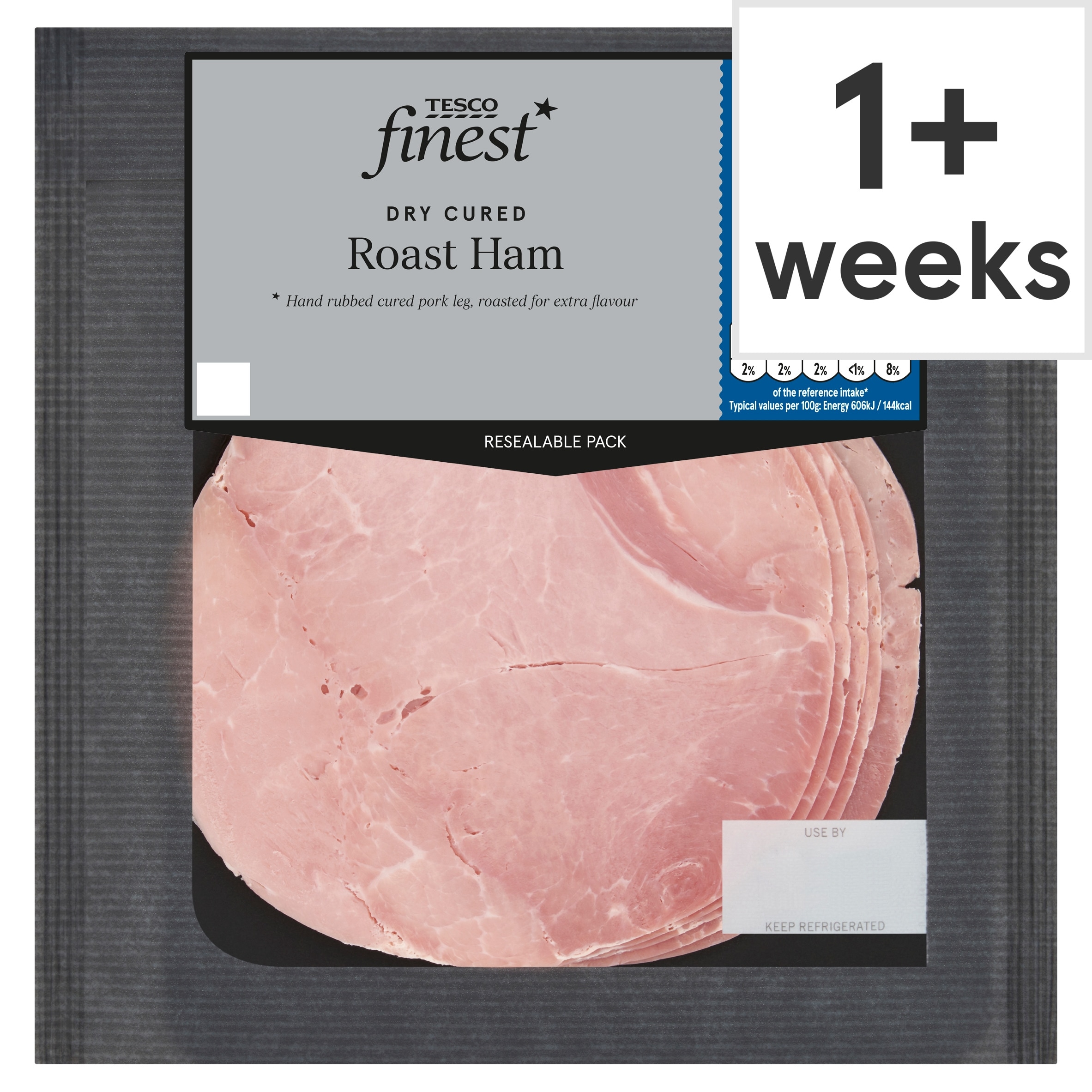 Tesco Finest Roast Dry Cured Ham 120g