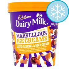 Cadbury Marvellous Creations Salted Caramel Sour Cherry 500Ml