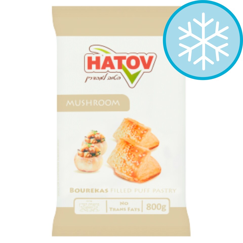 Hatov Mushroom Burekas Filled Pastry 800G