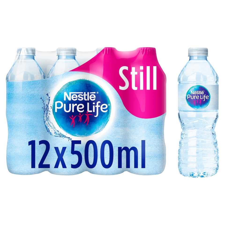 image 1 of Nestle Pure Life Still Spring Water Multipack 12x500ml