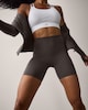 image 4 of F&F Active EVERYHOUR High Waisted 6 Inch Cycling Shorts in Chocolate