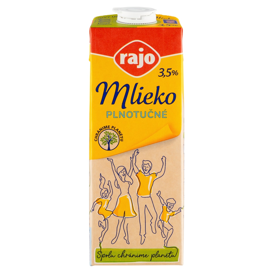 image 1 of Rajo Whole Milk 3.5% 1 L
