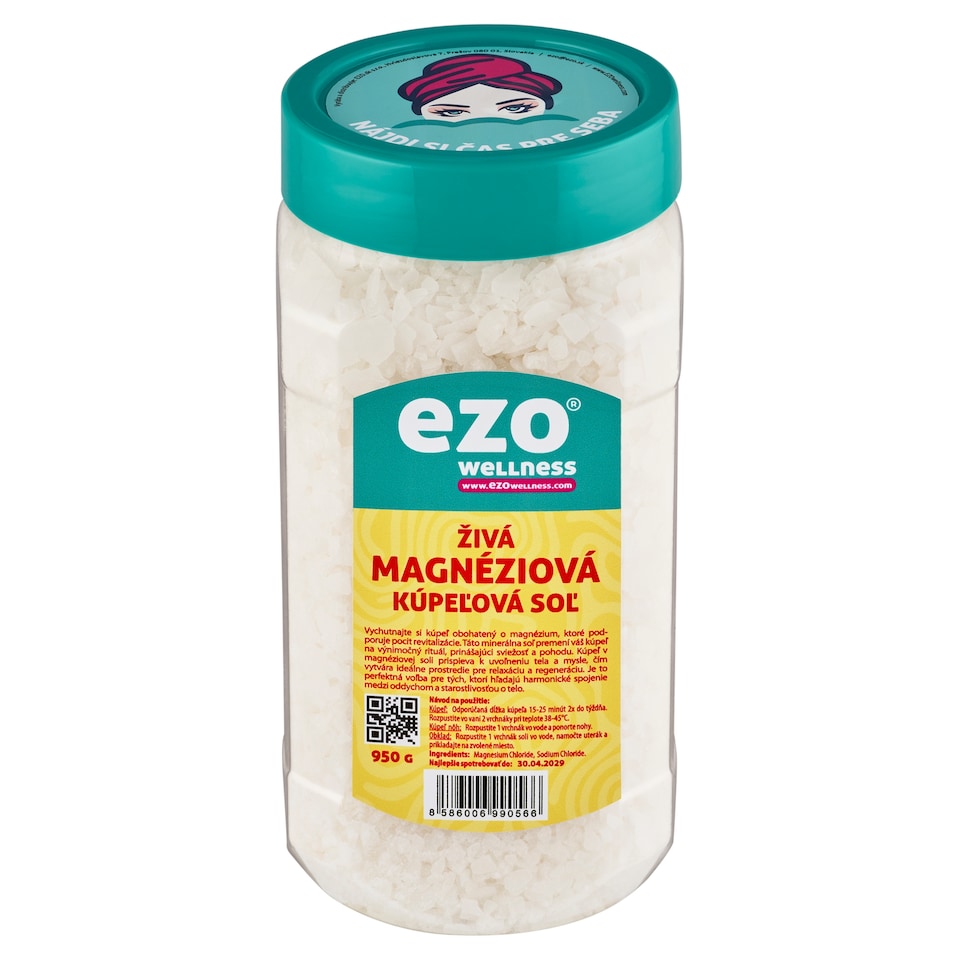 image 1 of Ezo Wellness Live Magnesium Bath Salt 950 g