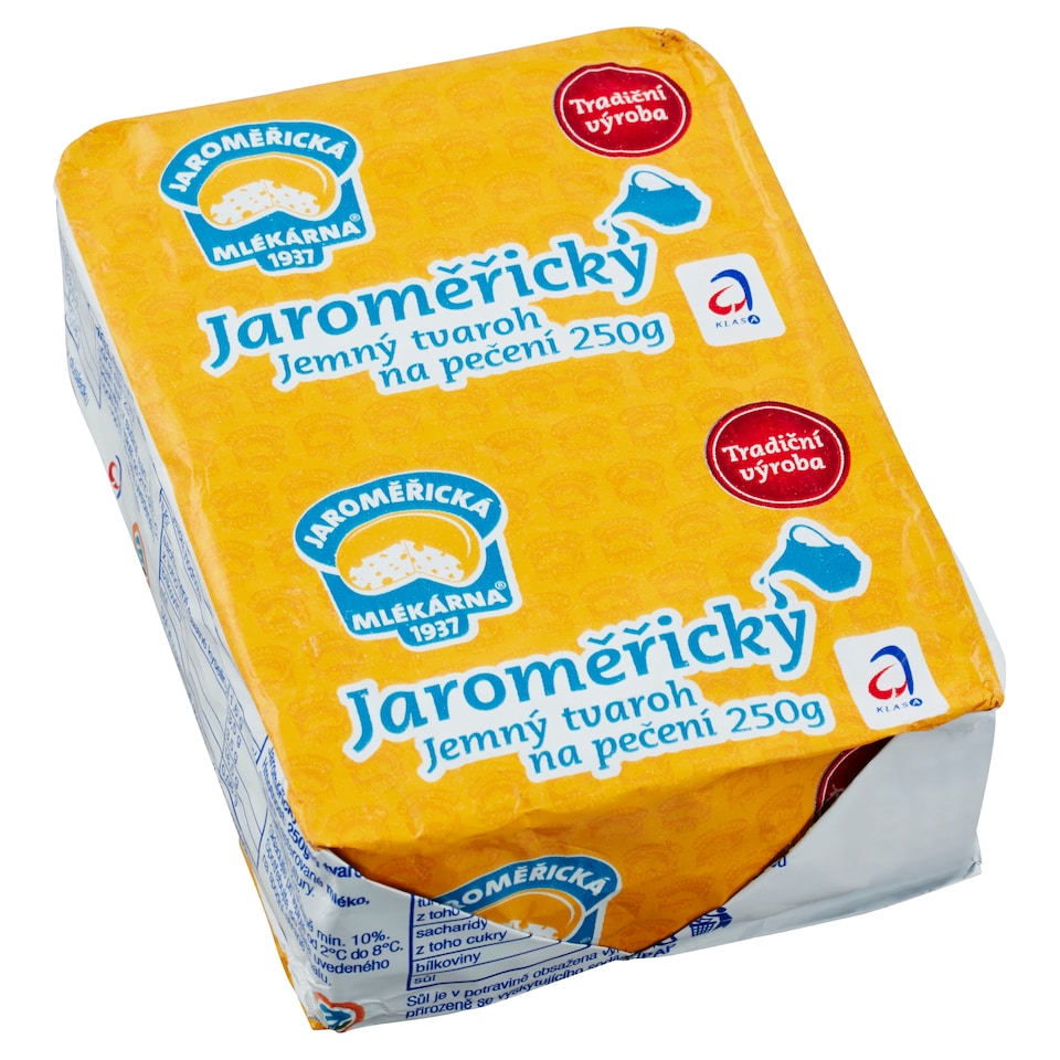 Jaroměřická Mlékárna Jaroměřický jemný tvaroh na pečení 250g