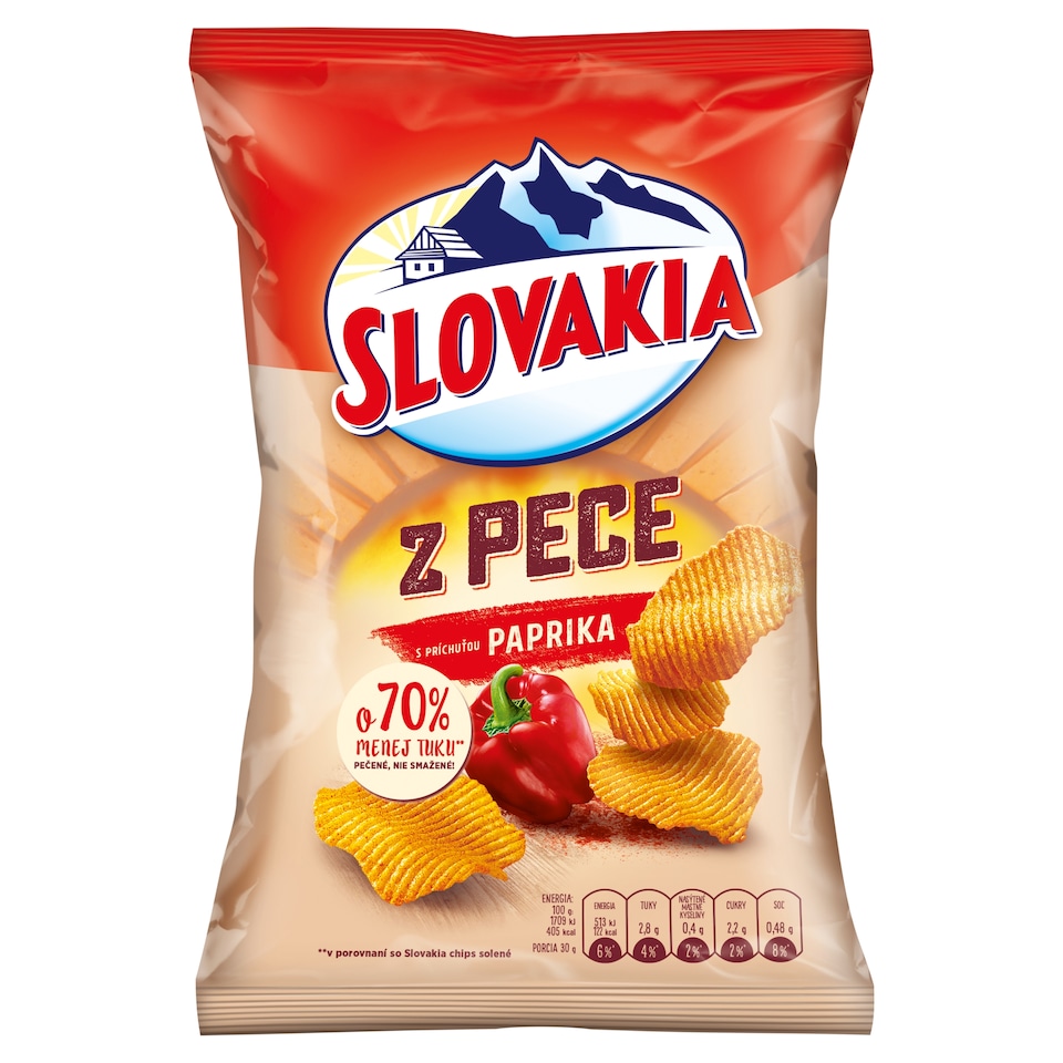 Slovakia Z Pece with Paprika Flavour 100 g