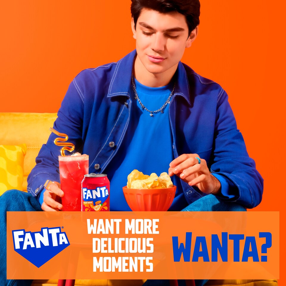 image 1 of Fanta Fruit Twist 8X330ml