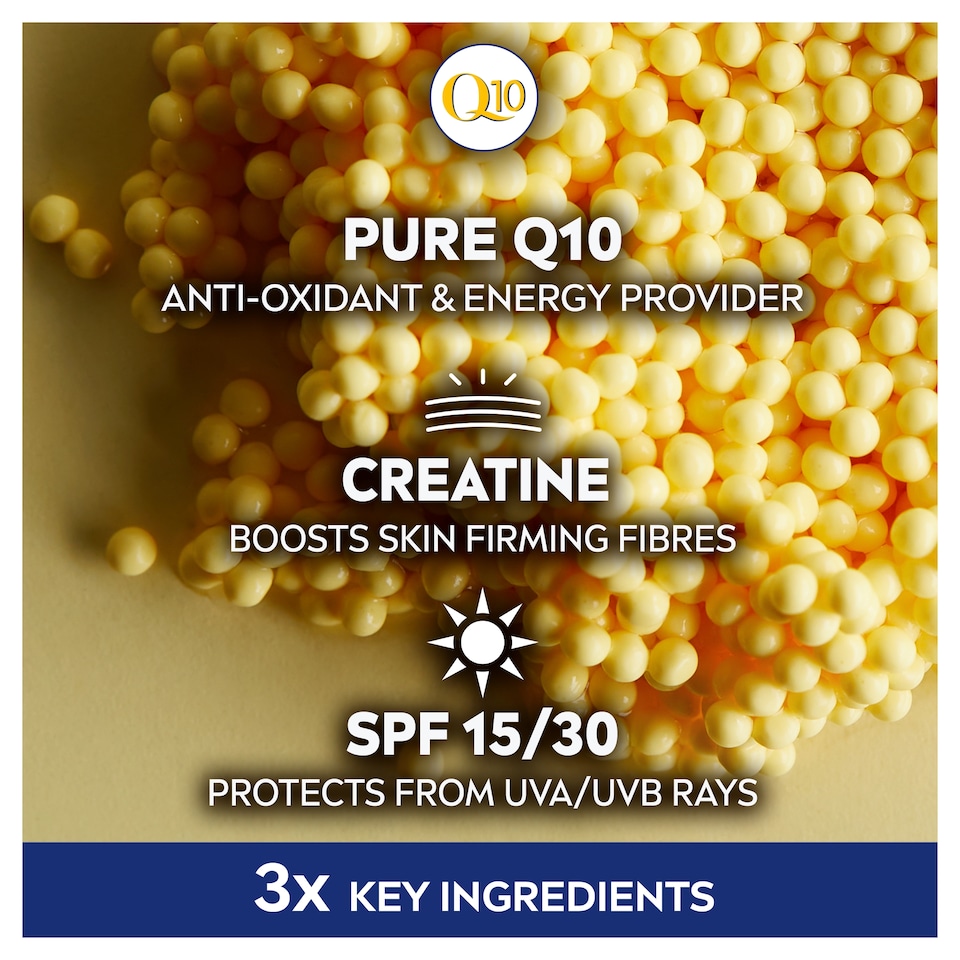 image 1 of NIVEA Q10 Power Anti-Wrinkle Night Cream Moisturiser 50ml