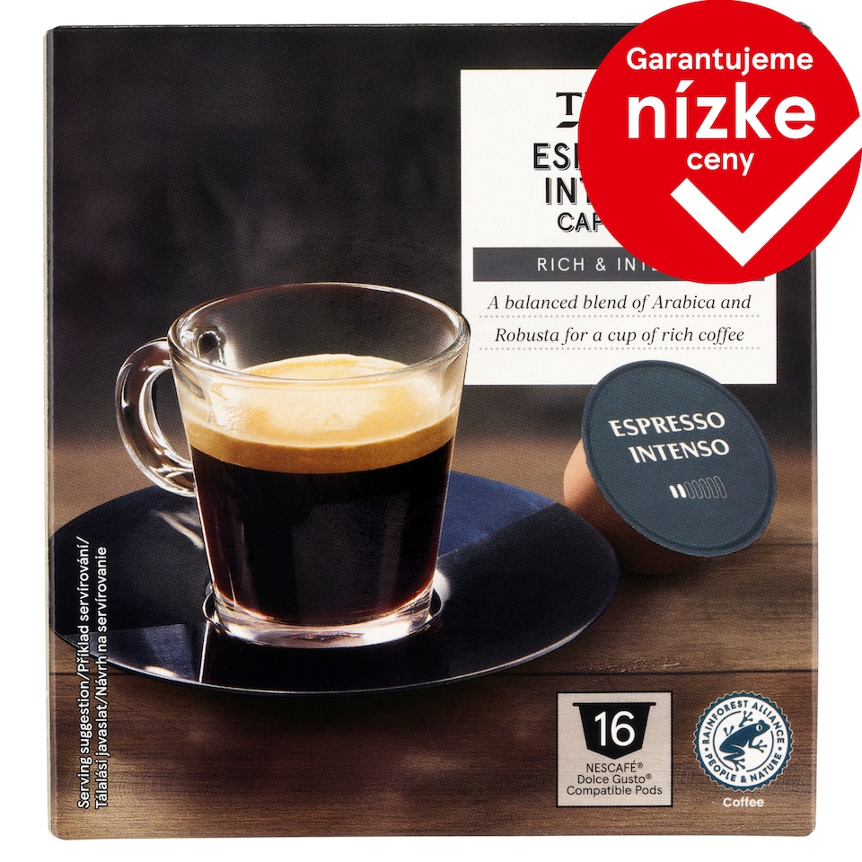 Tesco Espresso Intenso Capsules 16 x 7 g (112 g)