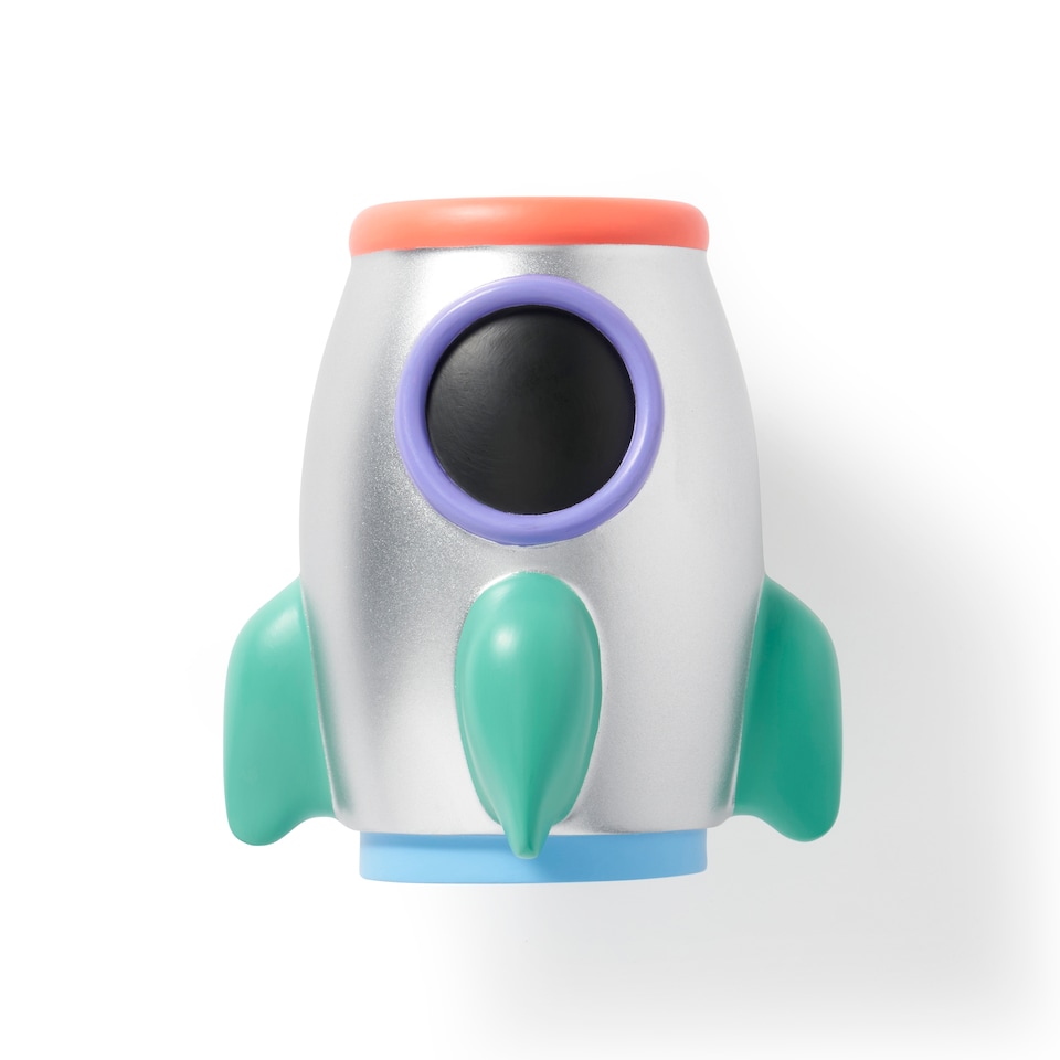 image 1 of  Paperchase Happy Space Rocket Pen Pot